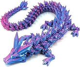 3D Printed Dragon With Egg Fidget Toy - Multiple Colours Simple Exclusive Purple